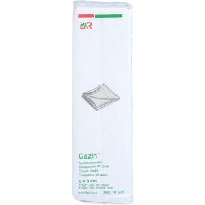 GAZIN Mullkomp.5x5 cm unsteril 12fach Op