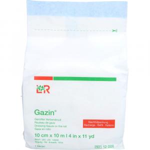 GAZIN Verbandmull 10 cmx10 m 8fach Nachf.