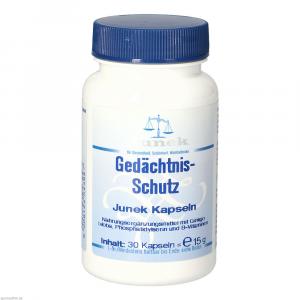 GEDÄCHTNIS-SCHUTZ Junek Kapseln