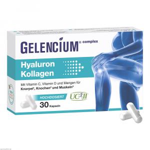 GELENCIUM Hyaluron Kollagen hochdos.Vitamin C Kps.