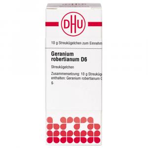 GERANIUM ROBERTIANUM D 6 Globuli Ind.Fert.