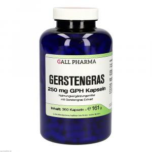 GERSTENGRAS 250 mg GPH Kapseln