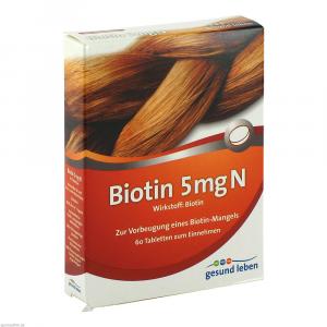 GESUND LEBEN Biotin 5 mg N Tabletten