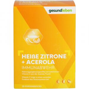 GESUND LEBEN heiße Zitrone+Acerola Pulver