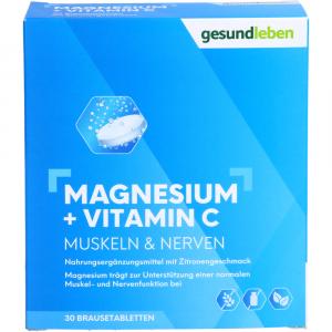GESUND LEBEN Magnesium+Vitamin C Brausetabletten