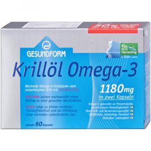 GESUNDFORM Krillöl 1180 mg Antarktis Kapseln