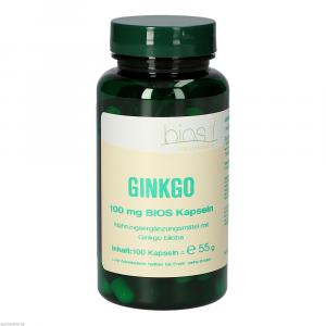 GINKGO 100 mg Bios Kapseln