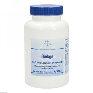 GINKGO 160 mg Junek Kapseln