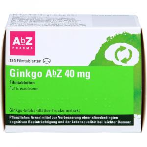 GINKGO AbZ 40 mg Filmtabletten