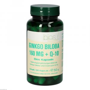 GINKGO BILOBA 160 mg+Q10 Bios Kapseln