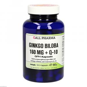 GINKGO BILOBA 160 mg+Q10 GPH Kapseln