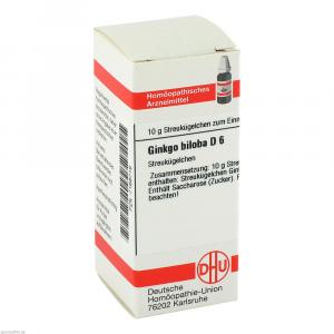 GINKGO BILOBA D 6 Globuli