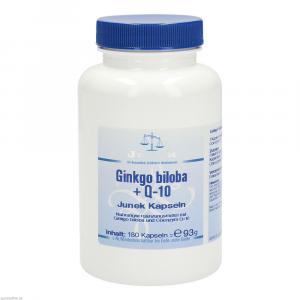 GINKGO BILOBA+Q10 Junek Kapseln