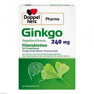 GINKGO DOPPELHERZPHARMA 240 mg Filmtabletten