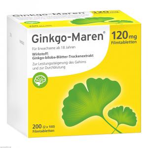 GINKGO-MAREN 120 mg Filmtabletten