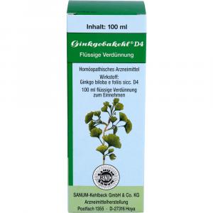 GINKGOBAKEHL D 4 Tropfen