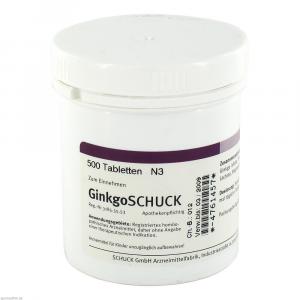 GINKGOSCHUCK Tabletten