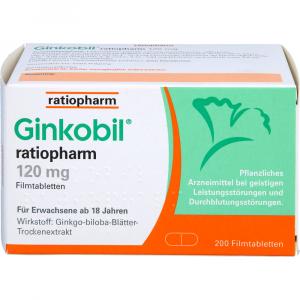 GINKOBIL-ratiopharm 120 mg Filmtabletten