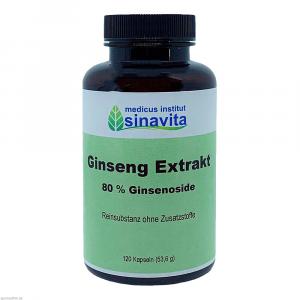 GINSENG EXTRAKT 80% Ginsenoside Kapseln