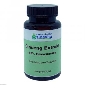 GINSENG EXTRAKT 80% Ginsenoside Kapseln
