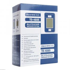 GLUCO TEST DUO Blutzuckermessger.Starterset mg/dl