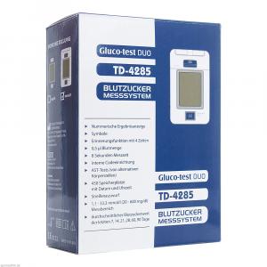 GLUCO TEST DUO Blutzuckermessger.Starterset mmol/l