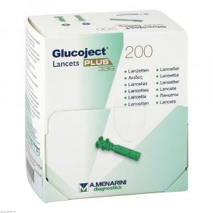 GLUCOJECT Lancets PLUS 33 G