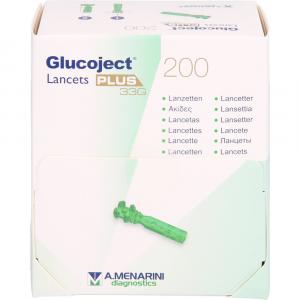 GLUCOJECT Lancets PLUS 33 G