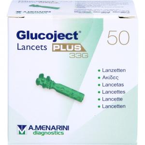 GLUCOJECT Lancets PLUS 33 G