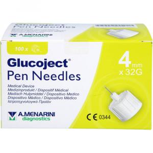 GLUCOJECT Pen-Nadeln 32 Gx4 mm 0,23 mm