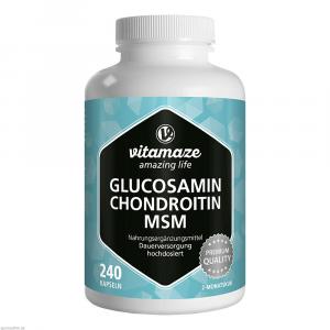 GLUCOSAMIN CHONDROITIN MSM Vitamin C Kapseln