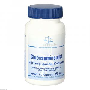 GLUCOSAMINSULFAT 250 mg Junek Kapseln