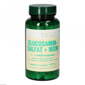 GLUCOSAMINSULFAT+MSM Bios Kapseln