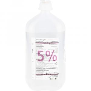 GLUCOSE 5% DELTAMEDICA Infusionslösung Plastikfl.