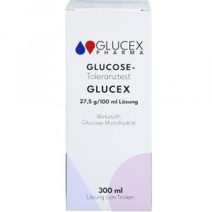 GLUCOSE-TOLERANZTEST Glucex 27,5 g/100 ml Lsg.
