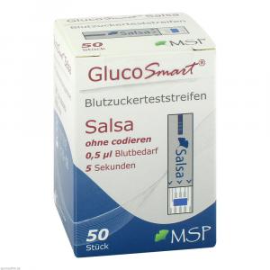 GLUCOSMART Salsa Blutzuckerteststreifen Dose
