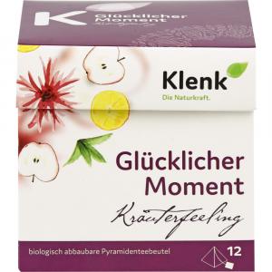 GLÜCKLICHER Moment Tee Pyramidenbeutel