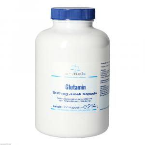 GLUTAMIN 500 mg Junek Kapseln