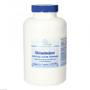 GLUTAMINSÄURE 400 mg Junek Kapseln