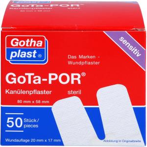 GOTA-POR Kanülenpflaster 58x80 mm