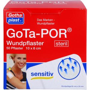 GOTA-POR Wundpflaster steril 60x100 mm