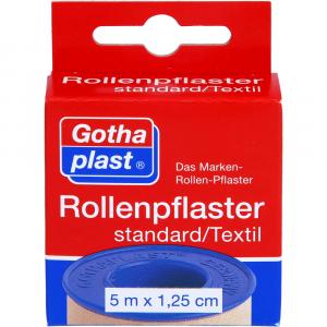 GOTHAPLAST Heftpfl.stand.1,25 cmx5 m Euroaufhänger