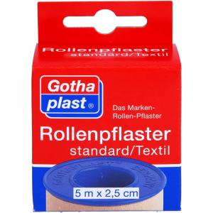 GOTHAPLAST Heftpfl.stand.2,5 cmx5 m Euroaufhänger