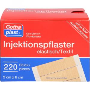 GOTHAPLAST Injektionspfl.2x6 cm