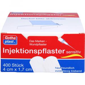 GOTHAPLAST Injektionspfl.sensitiv 1,7x4 cm