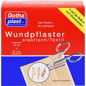 GOTHAPLAST Wundpfl.elast.6 cmx5 m Rolle