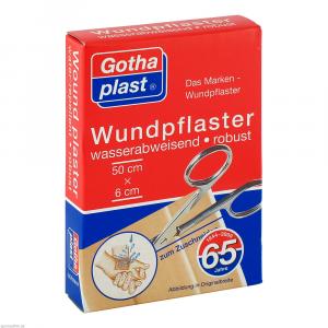 GOTHAPLAST Wundpfl.robust 6 cmx0,5 m wasserabweis.
