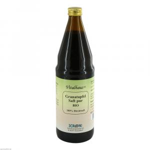 GRANATAPFEL SAFT Pur Bio Vitalhaus