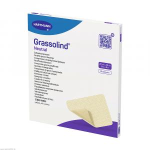 GRASSOLIND Salbenkompressen 20x20 cm steril