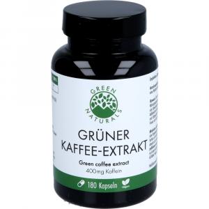 GREEN NATURALS Grüner Kaffee-Extr.100% Koffein Kps